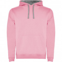 Sweat à capuche Rose Clair