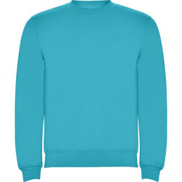 SWEAT SANS CAPUCHE TURQUOISE