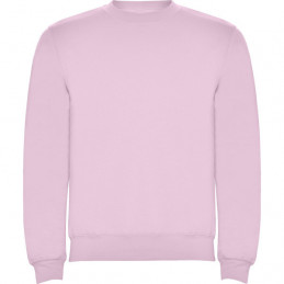 SWEAT SANS CAPUCHE ROSE CLAIR