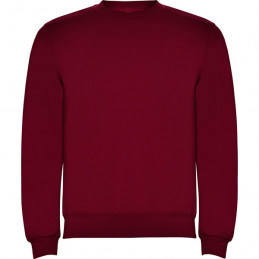 SWEAT SANS CAPUCHE GRENAT