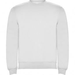 SWEAT SANS CAPUCHE BLANC