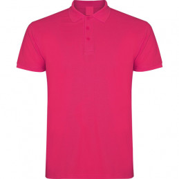 POLO COTON ROSACE