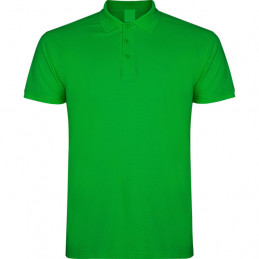 POLO COTON VERT PRAIRIE