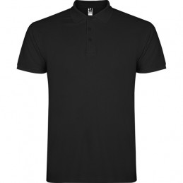 POLO COTON Noir