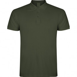 POLO COTON VERT AVENTURE