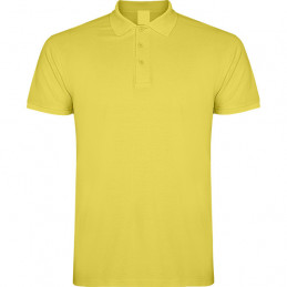POLO COTON JAUNE MAIS
